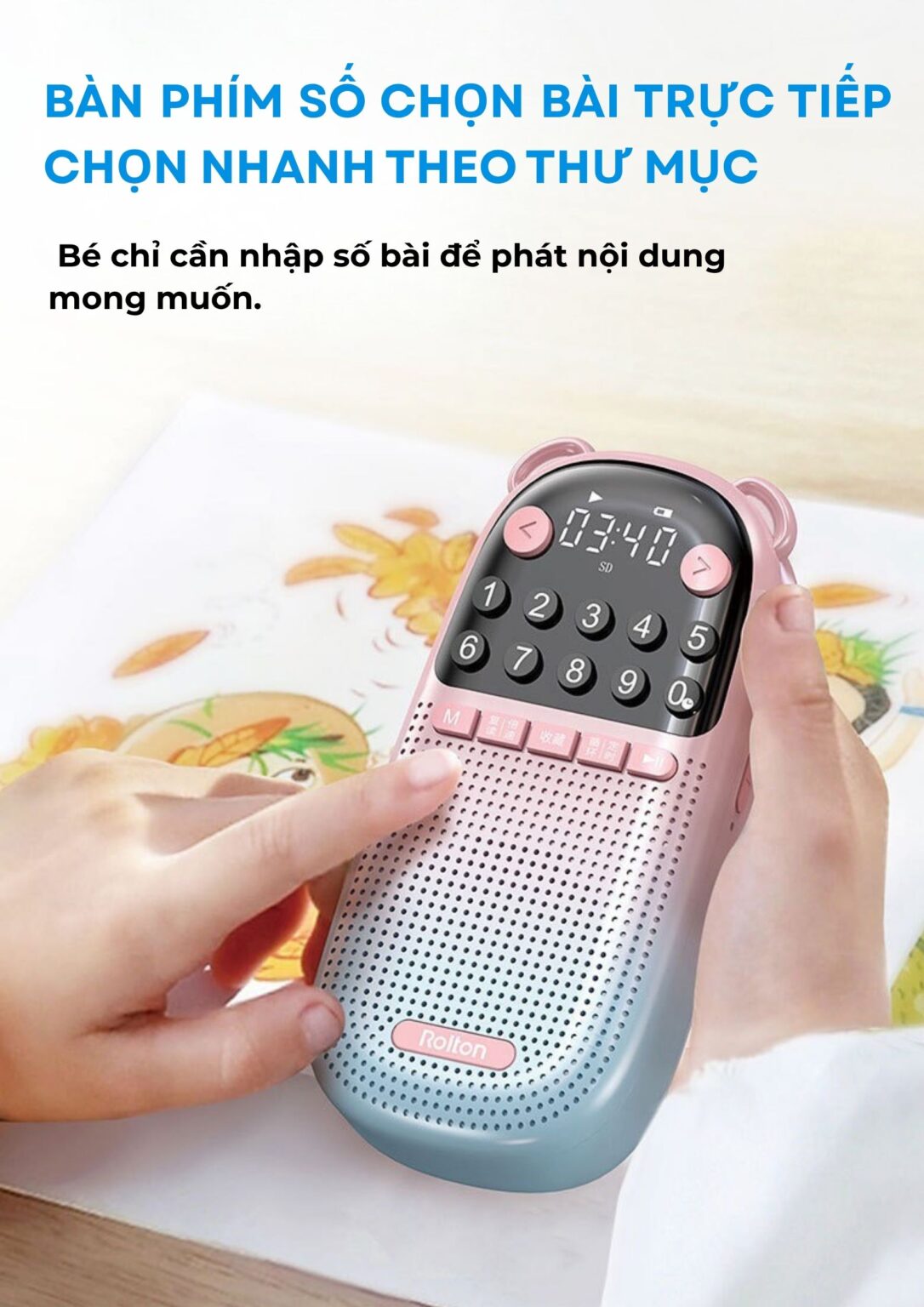 Loa học ngoại ngữ hình 4